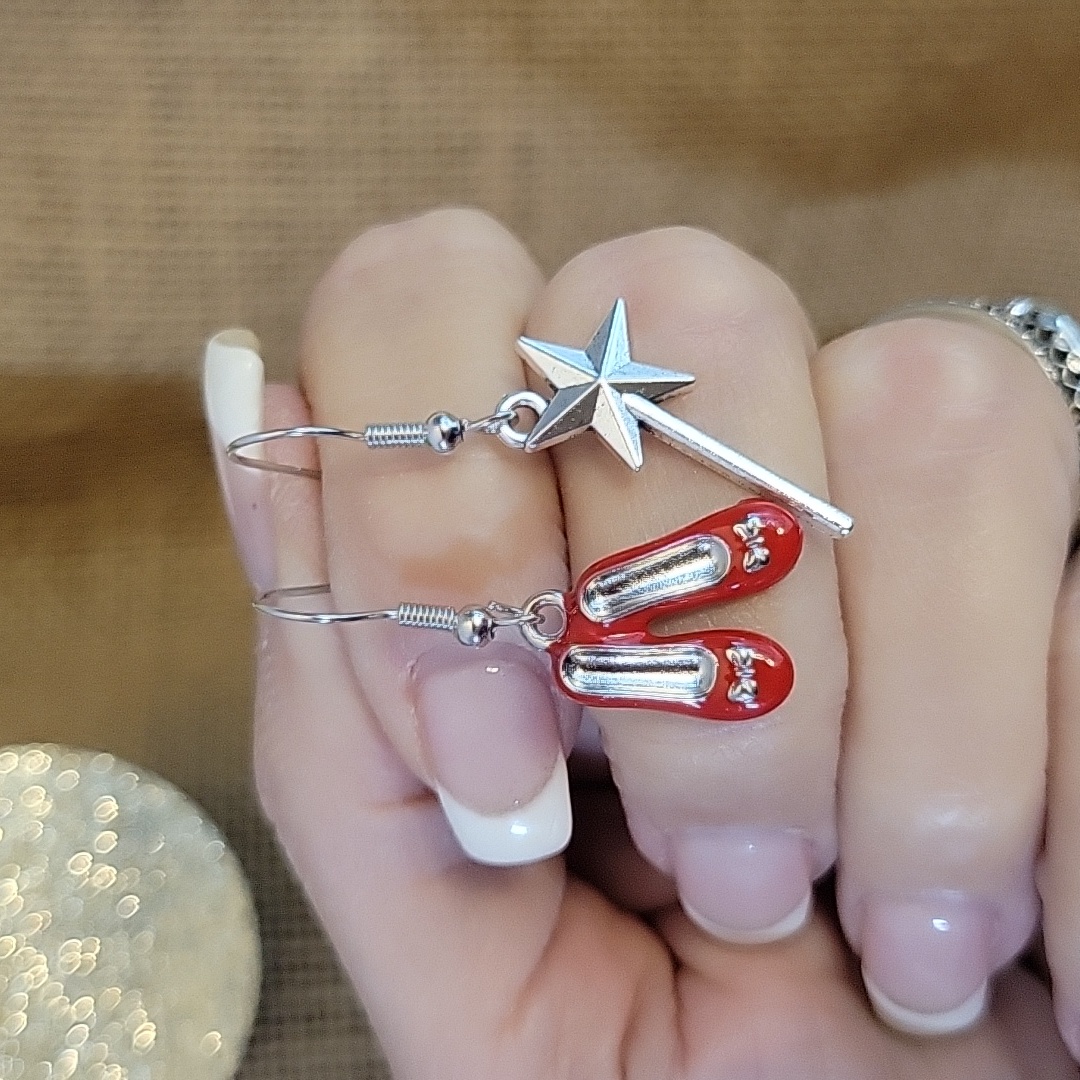 Last Pair Wizard Of Oz Dorothy Earrings